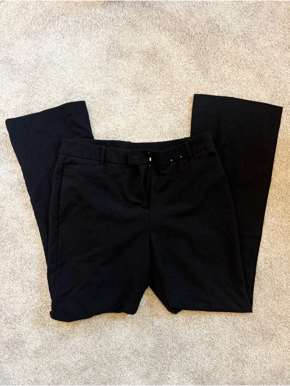 Womens Flared Black Dress Pants